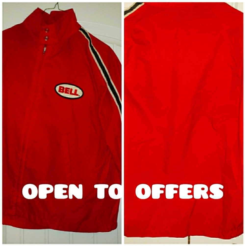VINTAGE Genuine Bell Motorcycle Apparel Jacket